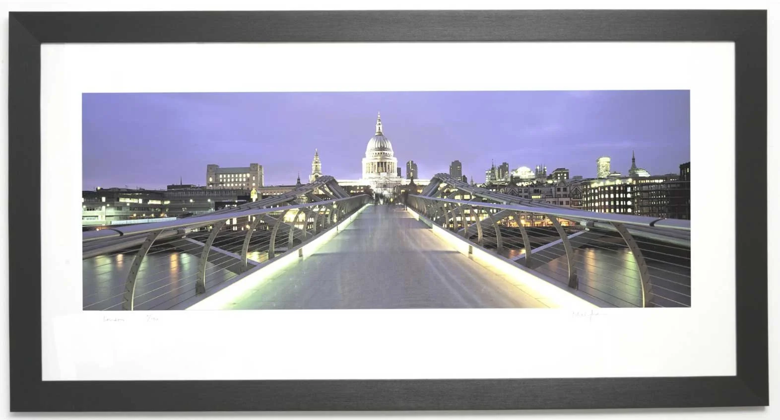 Print of St. Paul's London for an office