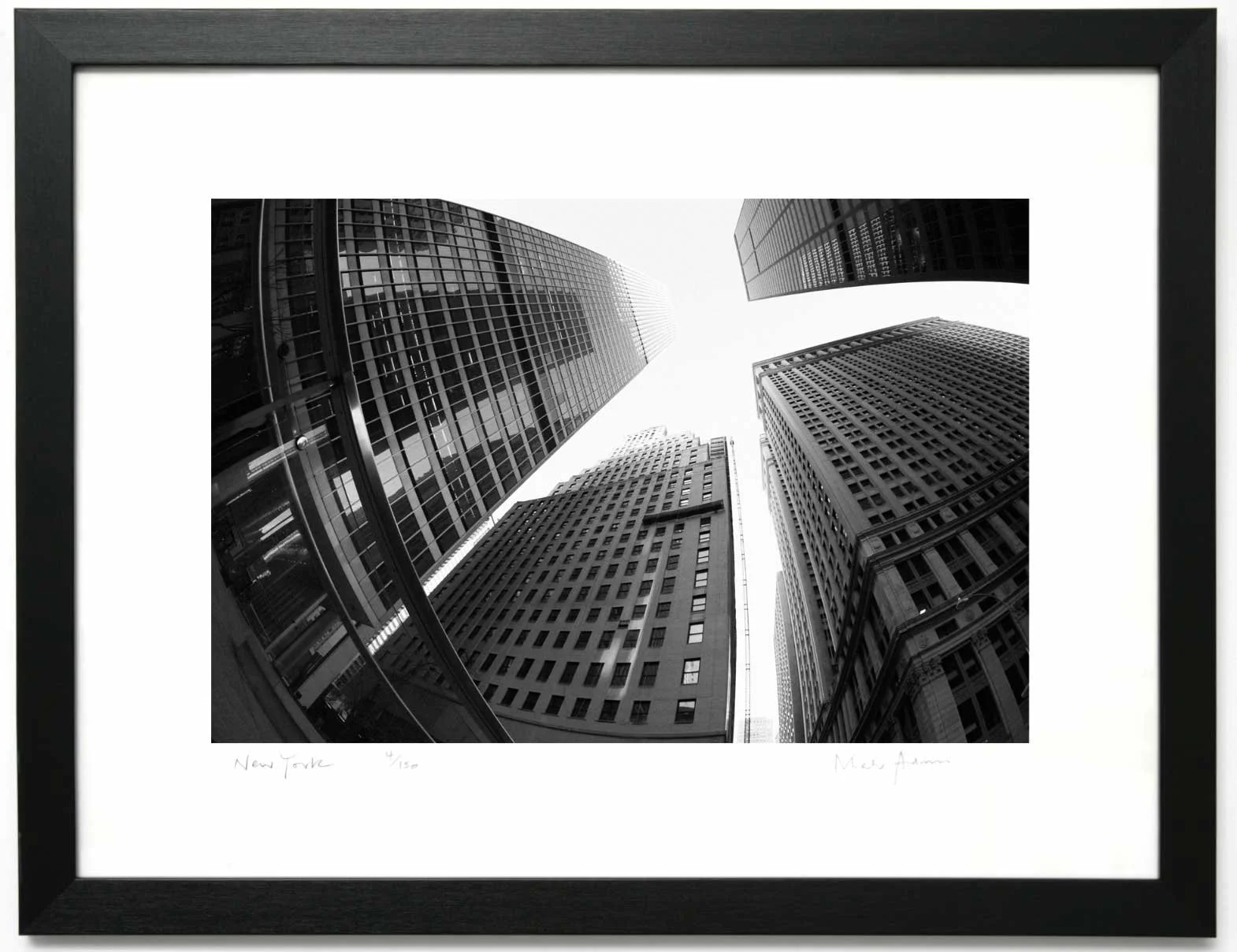 Black and white prints of New York