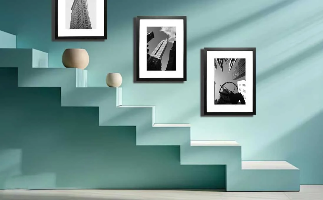 Black and white prints of New York