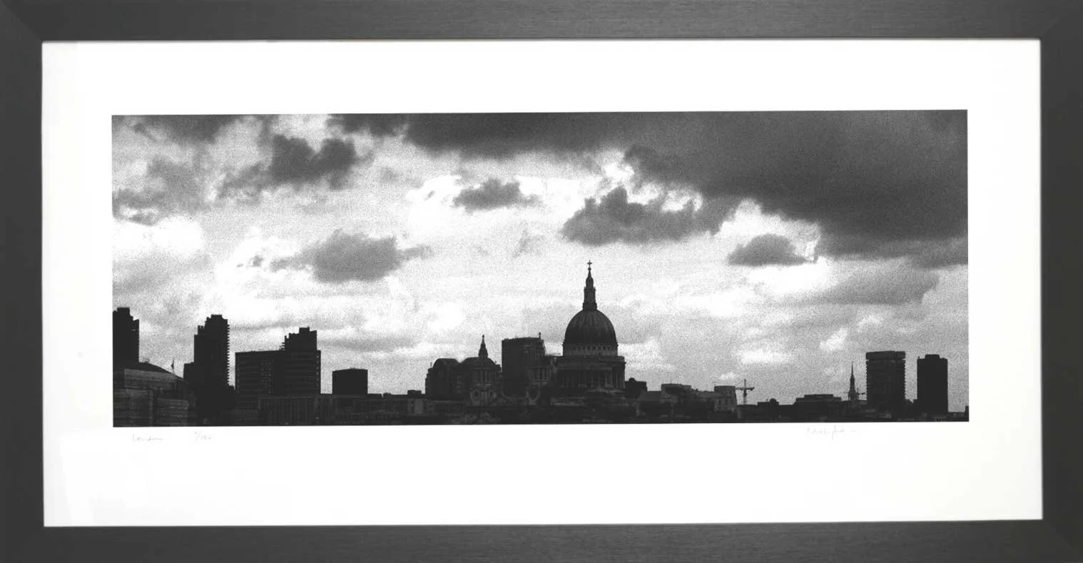 London skyline panoramic print
