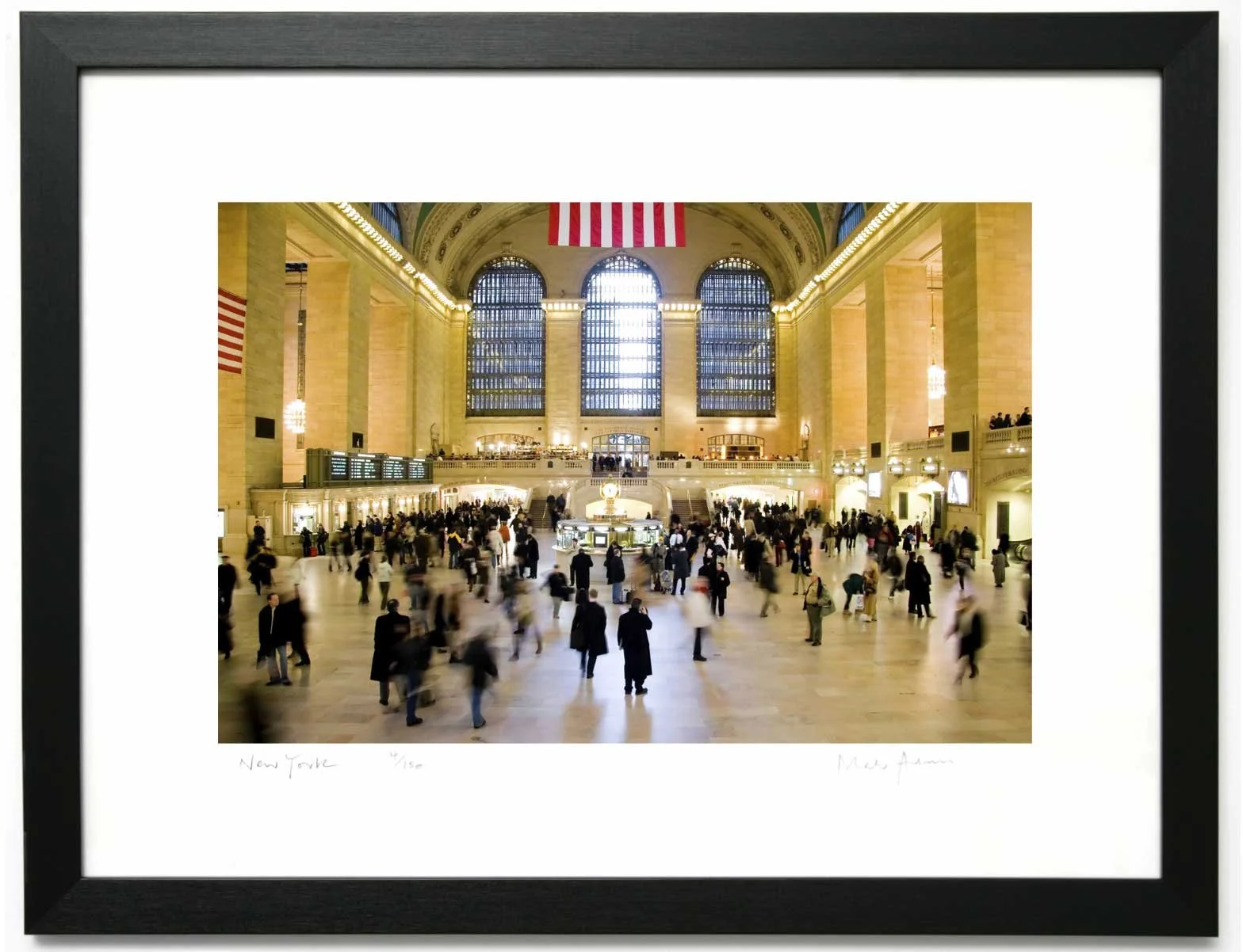 Framed colour prints of New York