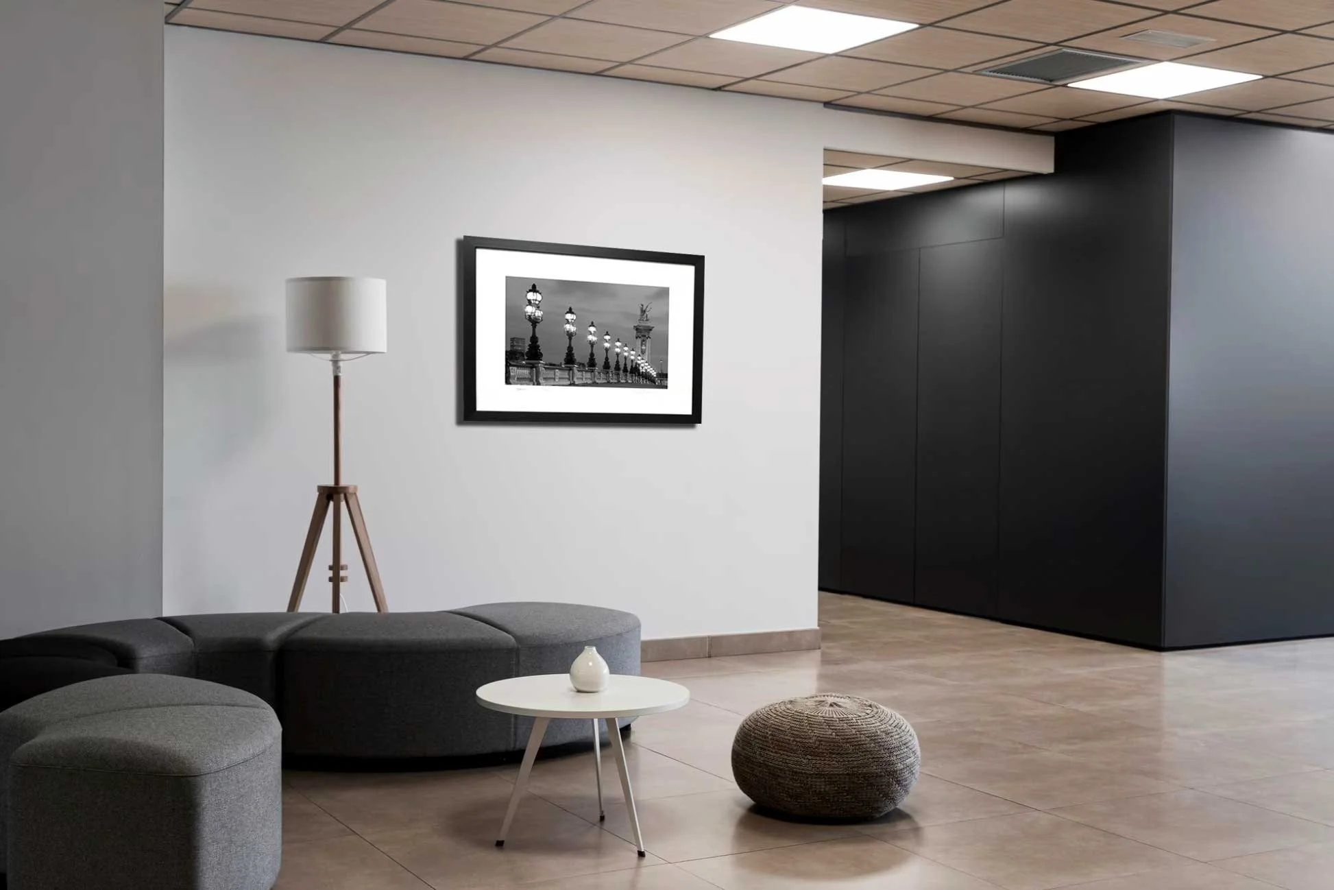 Black and white prints of Paris