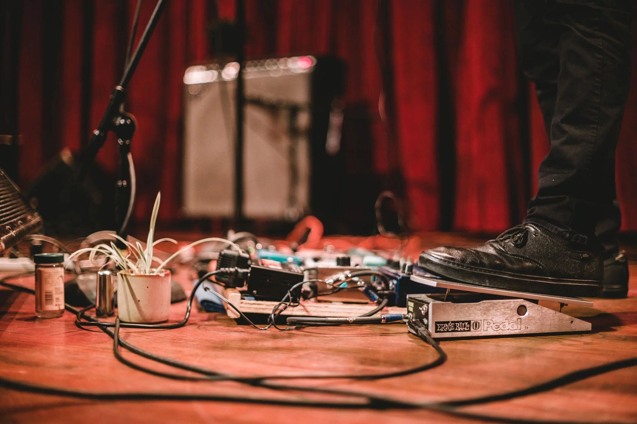 Live at the Columbia City Theatre in performance with Bad Luck. Photo by Bryan Lineberry.