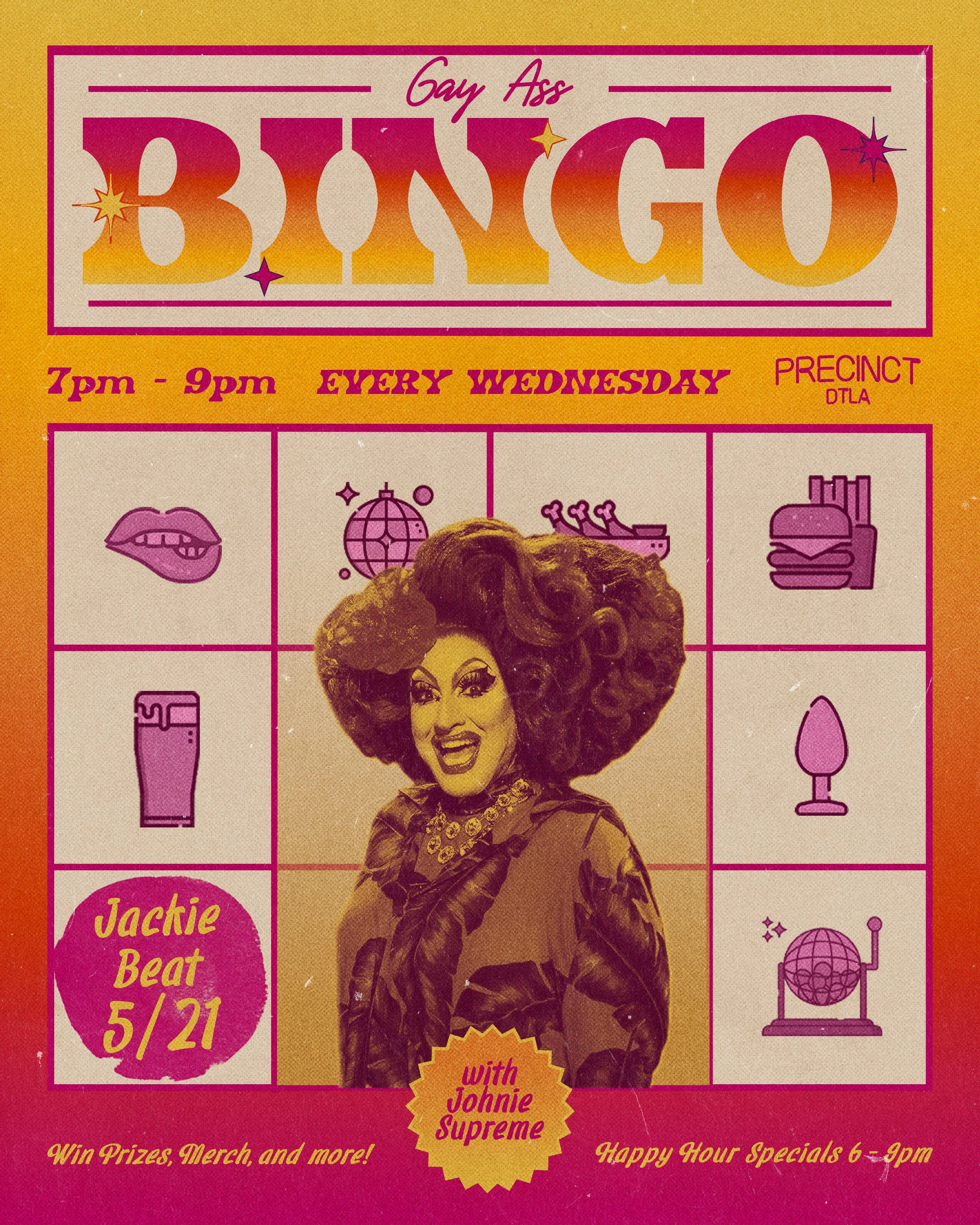 GAY ASS BINGO!