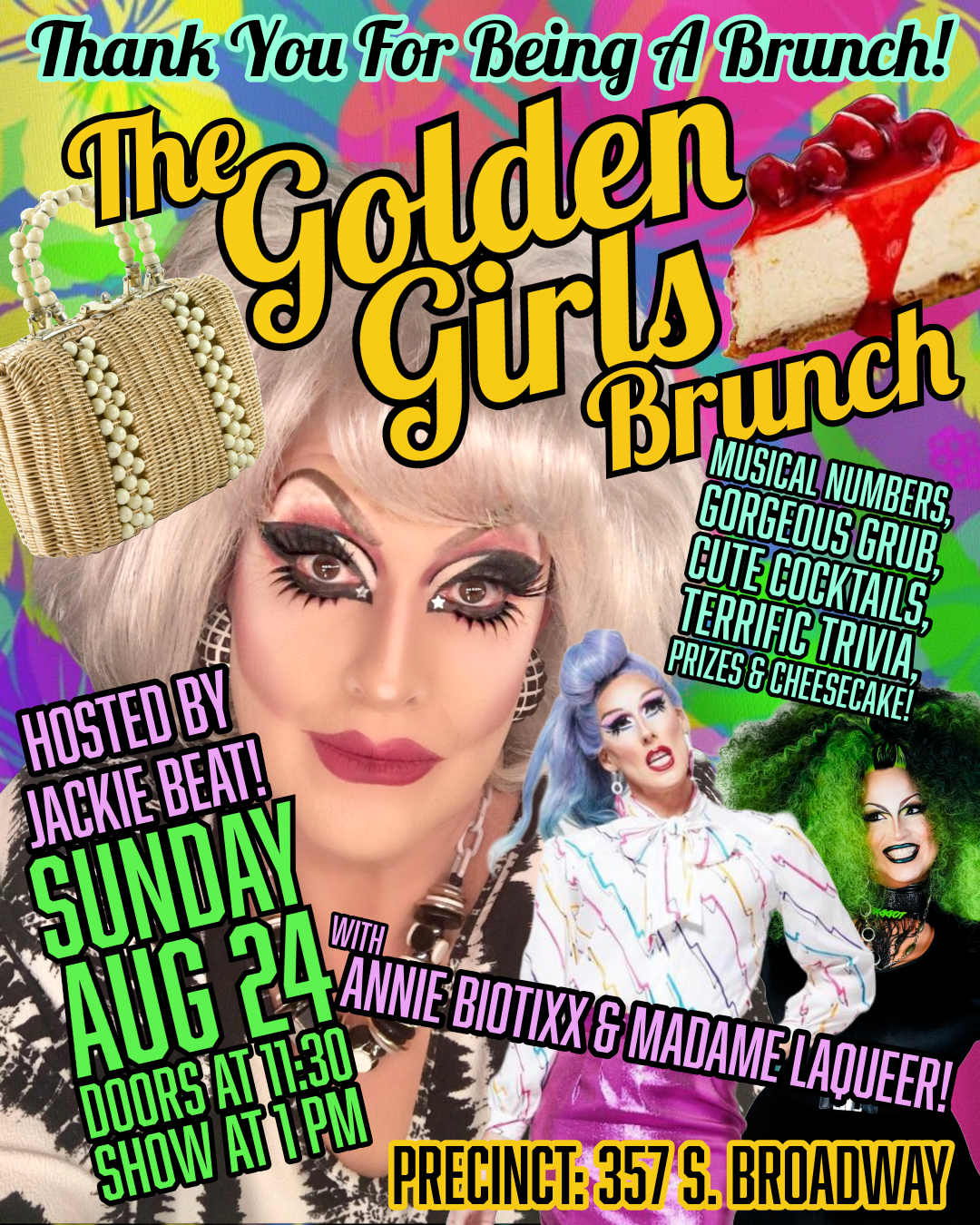 THE GOLDEN GIRLS BRUNCH! (WITH MADAME LA QUEER &amp; ANNIE BIOTIXX)