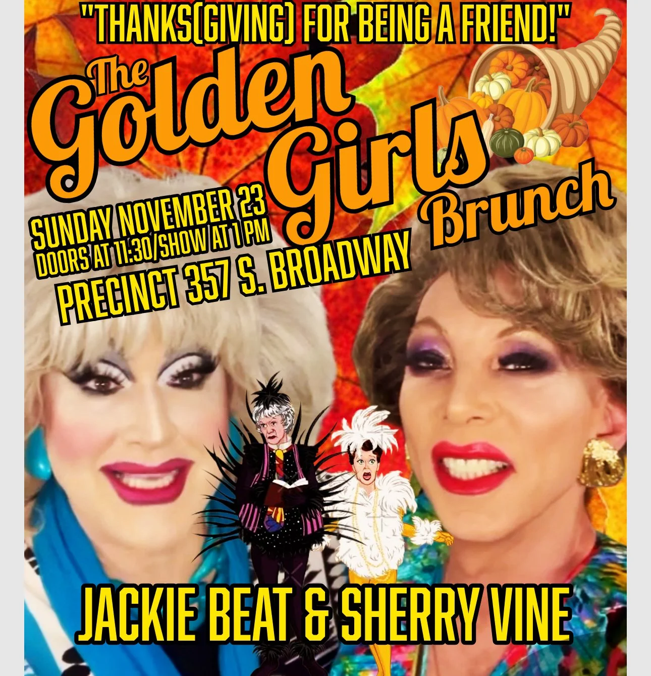 THE GOLDEN GIRLS BRUNCH!