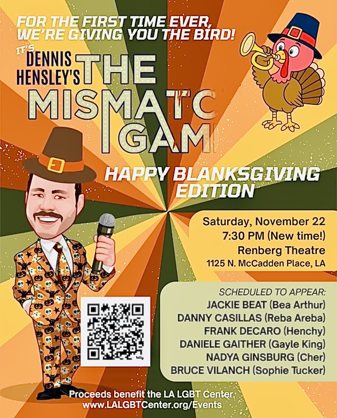 MISMATCH GAME (TO BENEFIT HOMELESS LGBTQ+ YOUTH)