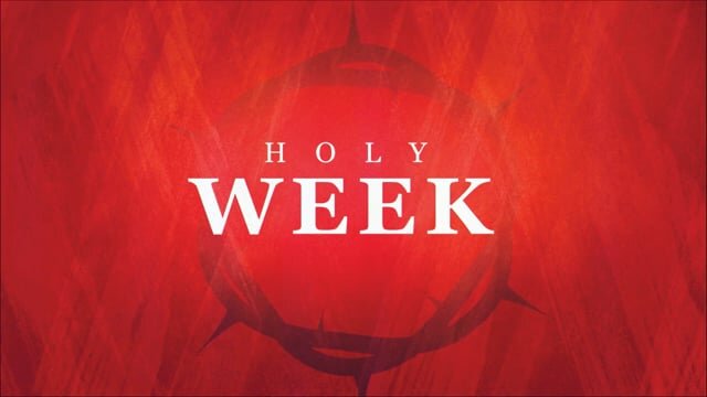Holy Week: Triumphal Entry (Copy)