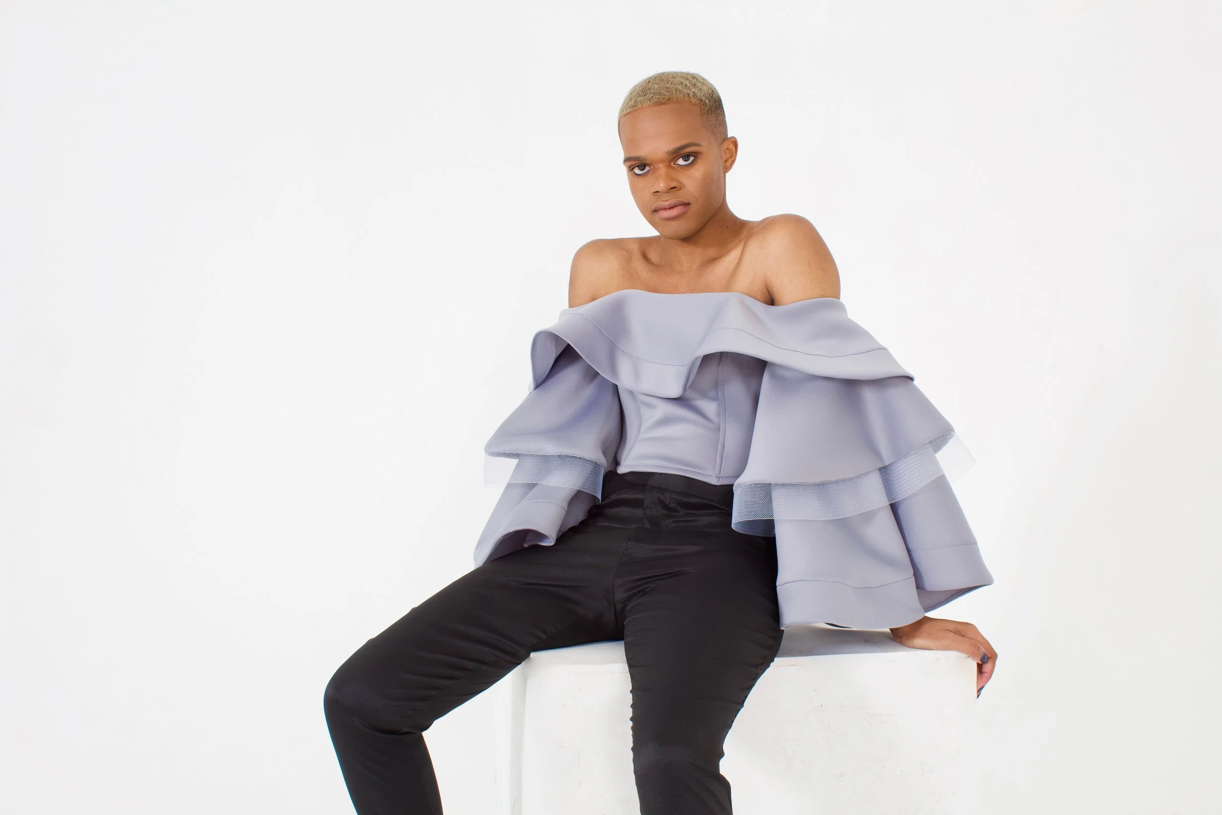 MR Ruffle Bustier