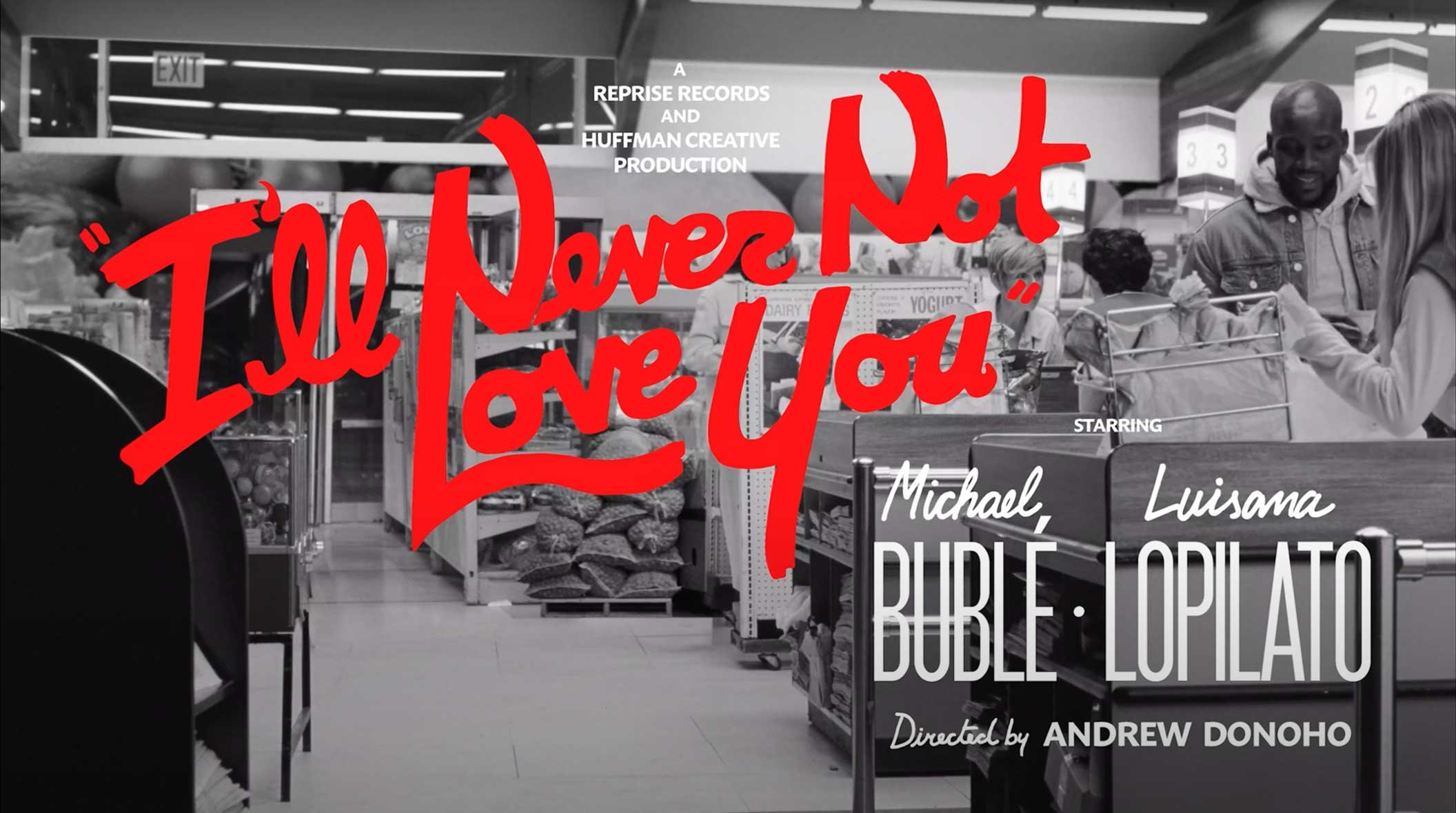  Title design for Michael Bublé - I'll Never Not Love You (Official Music Video) 