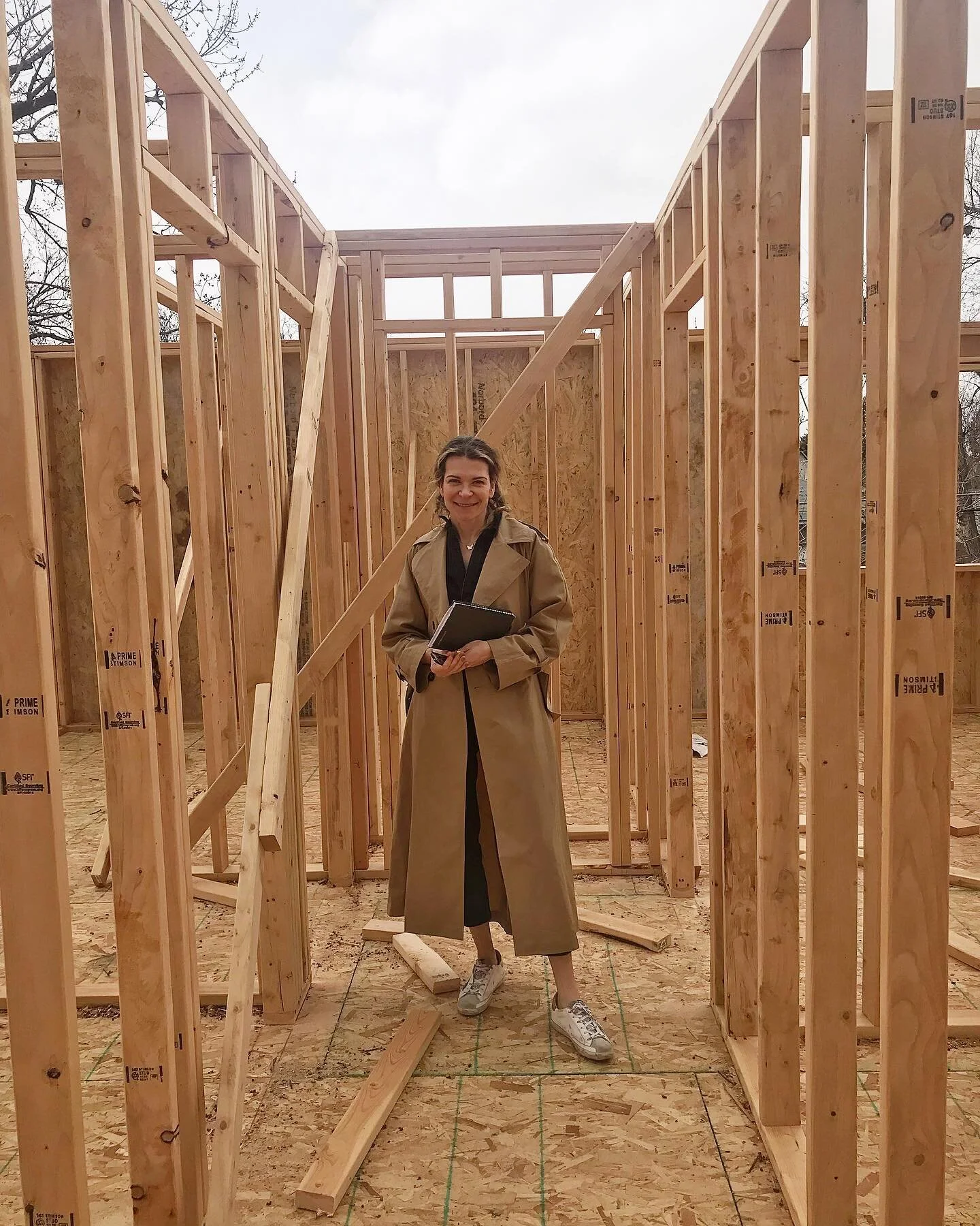 When the world seems to be a dark place, I think that the sun will rise tomorrow and the trusses are arriving soon. Building houses is my meditation.