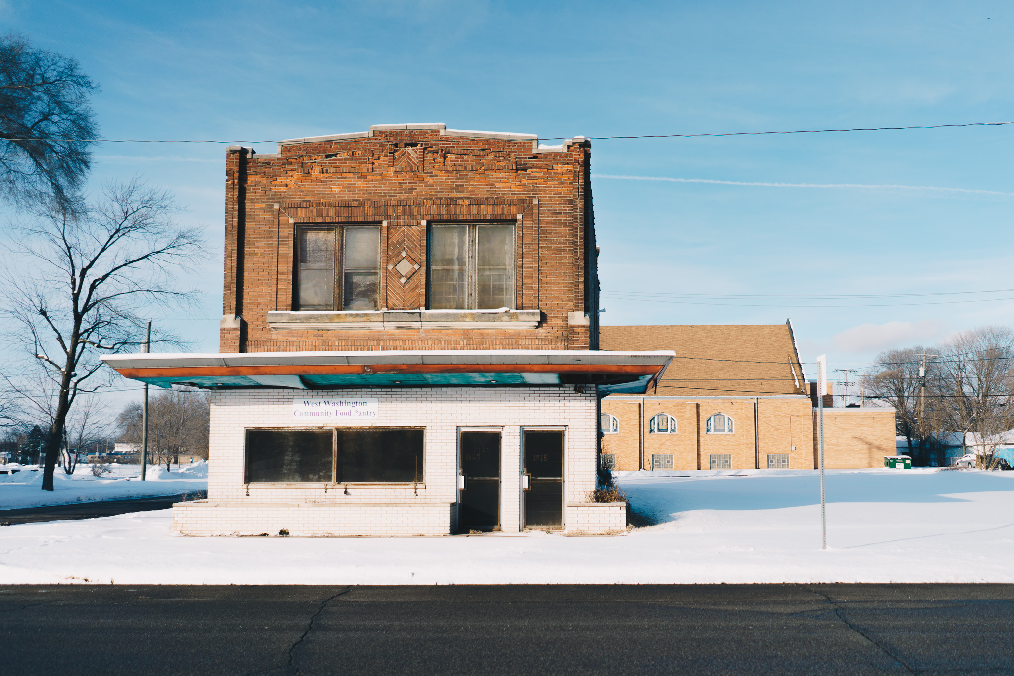 Birdsell Street No. 1 A former pool hall and gathering space on the corner of Washington and Birdsell Streets on the West Side of South Bend featured in our February 2019 story Snow Day on Birdsell .