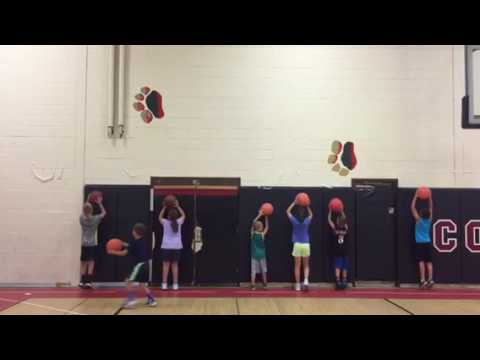 Brick Hoopsters working on their vertical