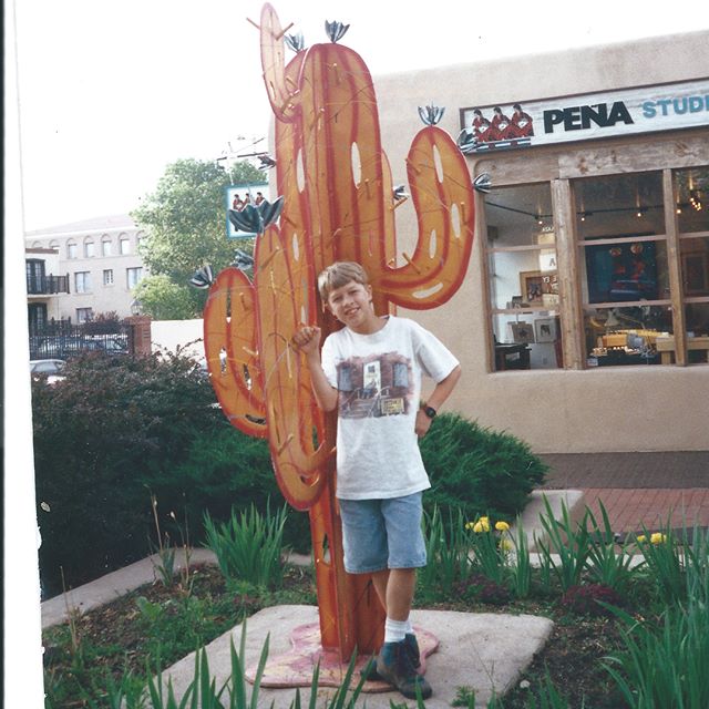 On this week&rsquo;s ep we discussed childhood trips as crappy teens. Here&rsquo;s @showtimenjb on that fateful trip to the Southwest. BEHOLD THE ENDLESS SUPPLE OF SIZE LARGE TSHIRTS!