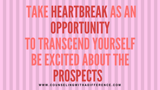 Heartbreak, like any rock-bottom has the unique ability to make us do things we did not think we are capable of. These can be positive or negative things. Resentment is like drinking poison and waiting for the other person to die. It's up to you to make sure you use this opportunity to bring about positive change. Use this time to get to know yourself and to get strong enough to not keep getting hurt again. Read Self Love: The Core of Self Healing http://counselingwithadifference.com/counseling-with-a-difference/2016/11/15/self-love-the-core-of-deep-healing
