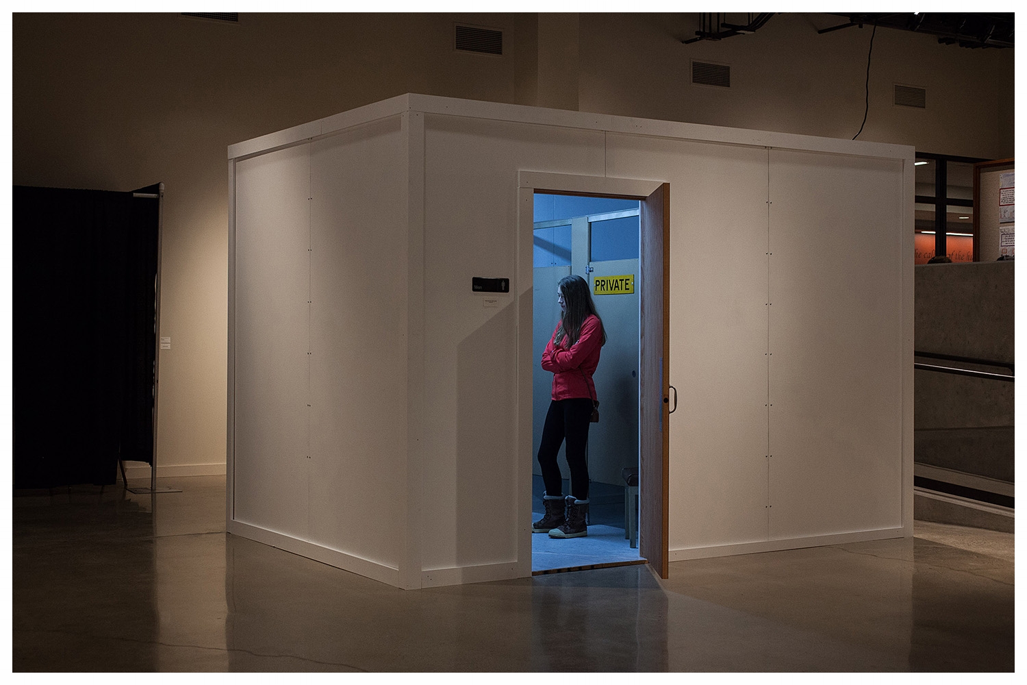  The Bathroom, 2014 (Fine Arts Gallery, UW-Parkside) 