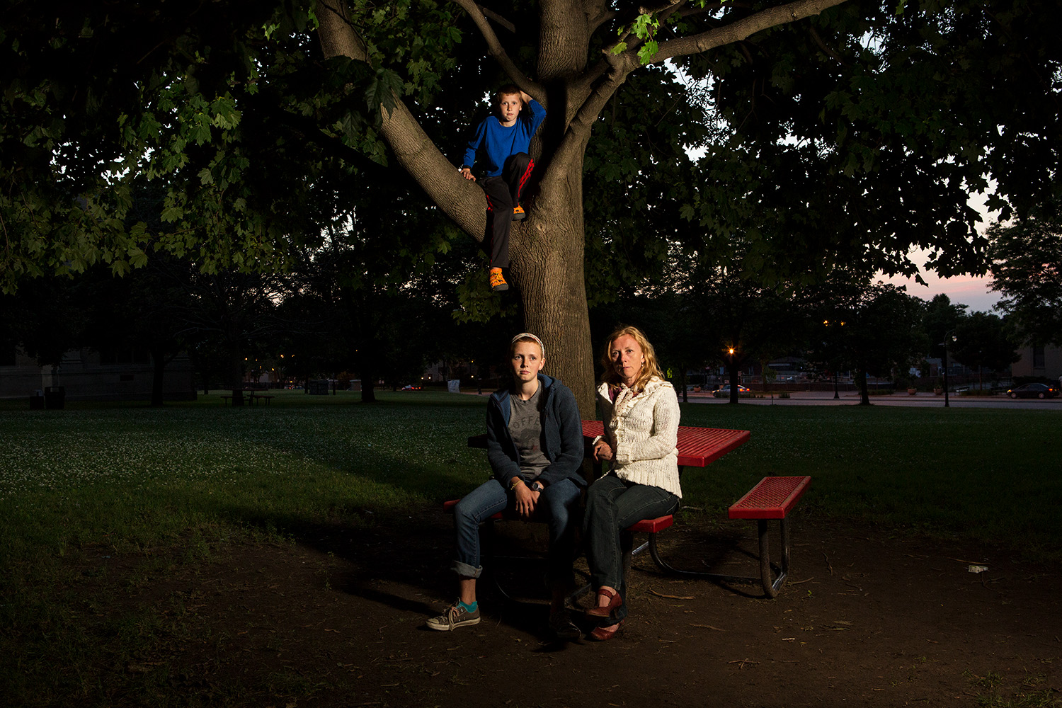 Tammy, Oskar, and Zoe- Shorewood. 2015