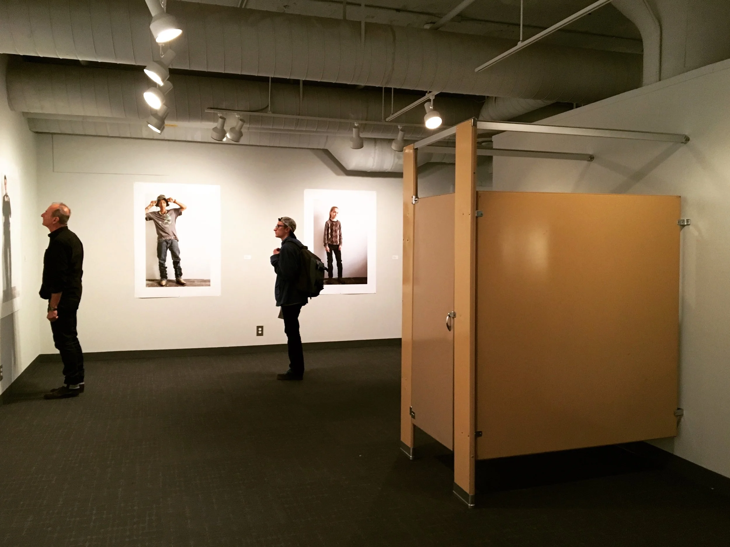 (left to right) Kat. 2014; kQween. 2014; Sean. 2014; Stall. 2018 (audio installation, 6 hours, 4 minutes)