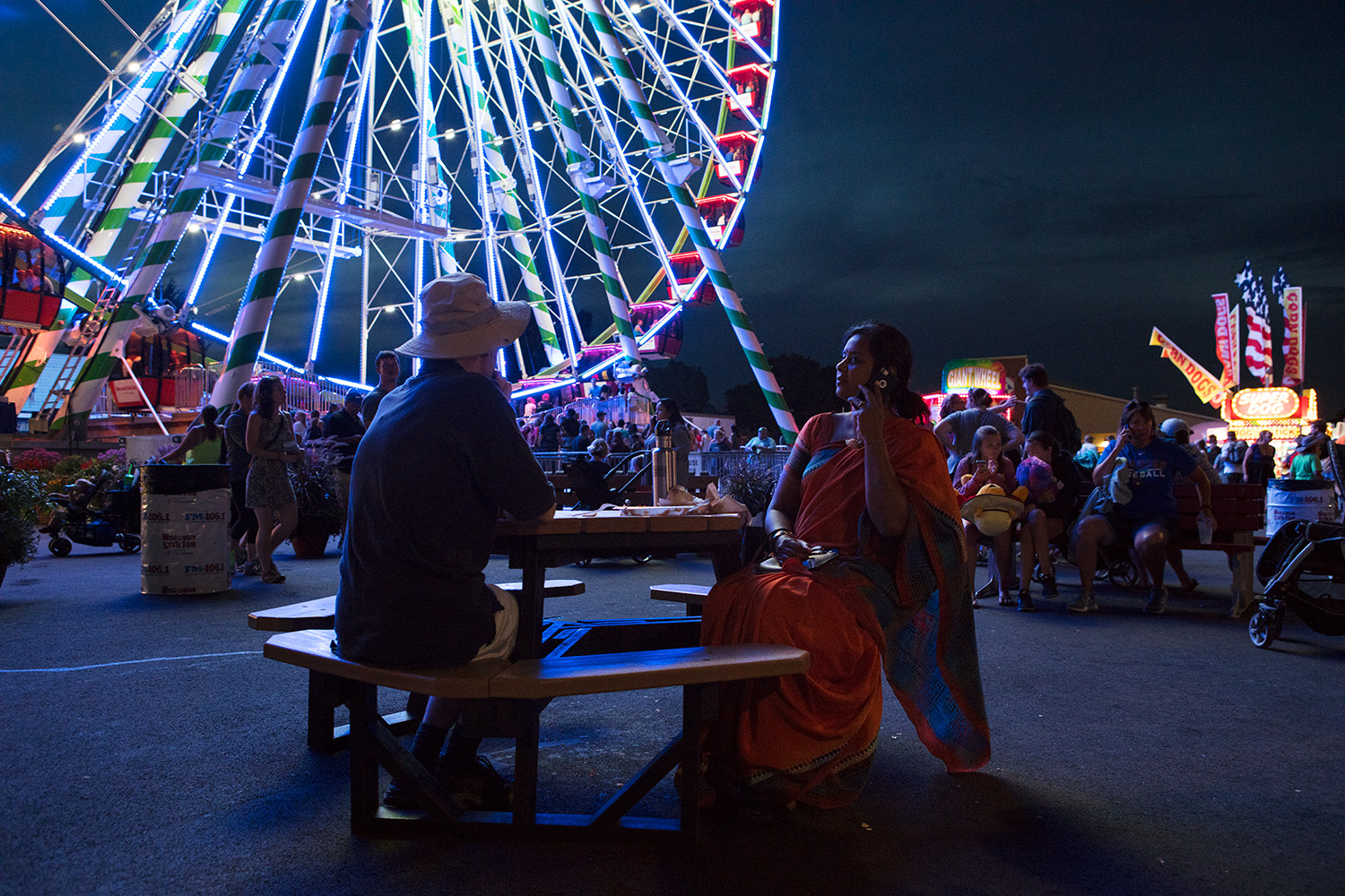 Wisconsin State Fair- Sari 10. 2017