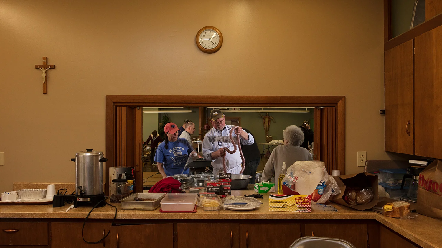 Saint Patrick’s Church Community Sausage-Making Fundraiser. 2018 (2 of 5)