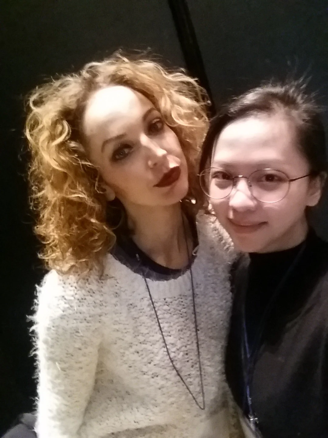 Me and Monika (day 1). She was so nice!