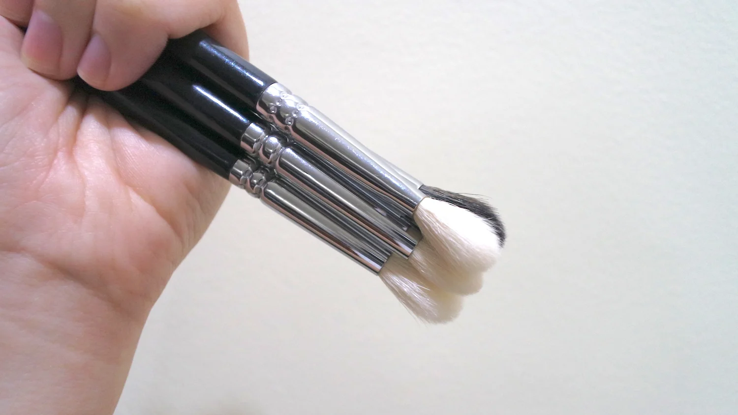 ...but don't forget to align them by the brush heads, and not the handles!
