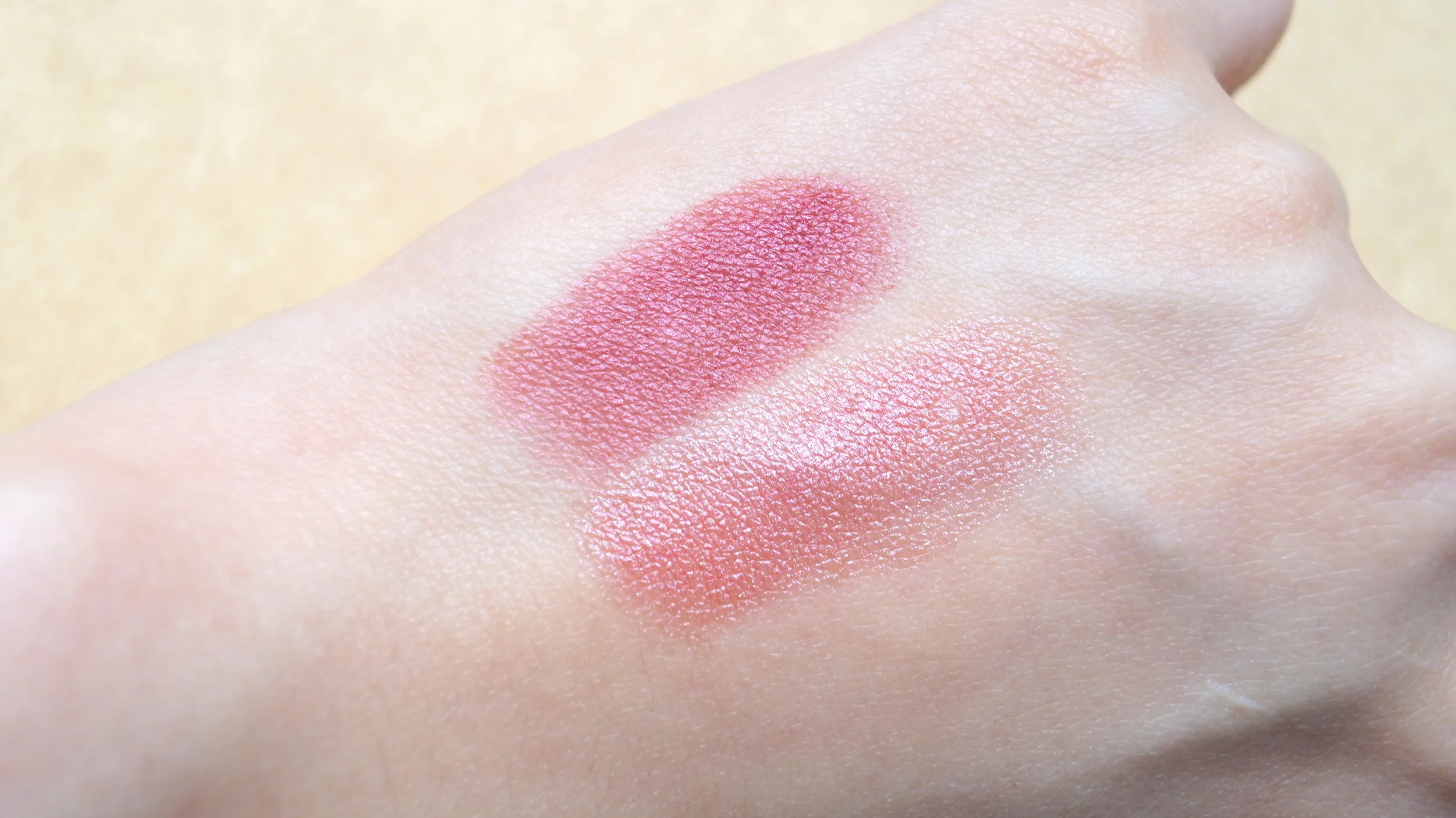 Another Swatch Day: Elizabeth Arden Ultra Ceramide Lipstick in 24 Cassis and 27 Rose Aurora