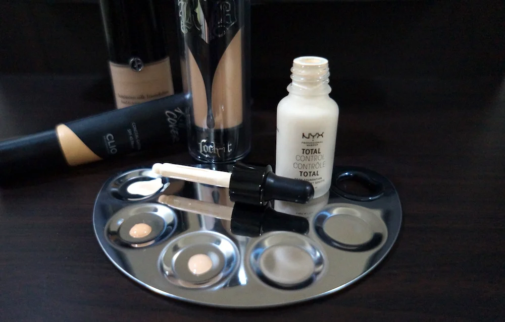 Shade Adjusting Adventures With NYX Total Control Drop Foundation (ft. KVD Lock-It)