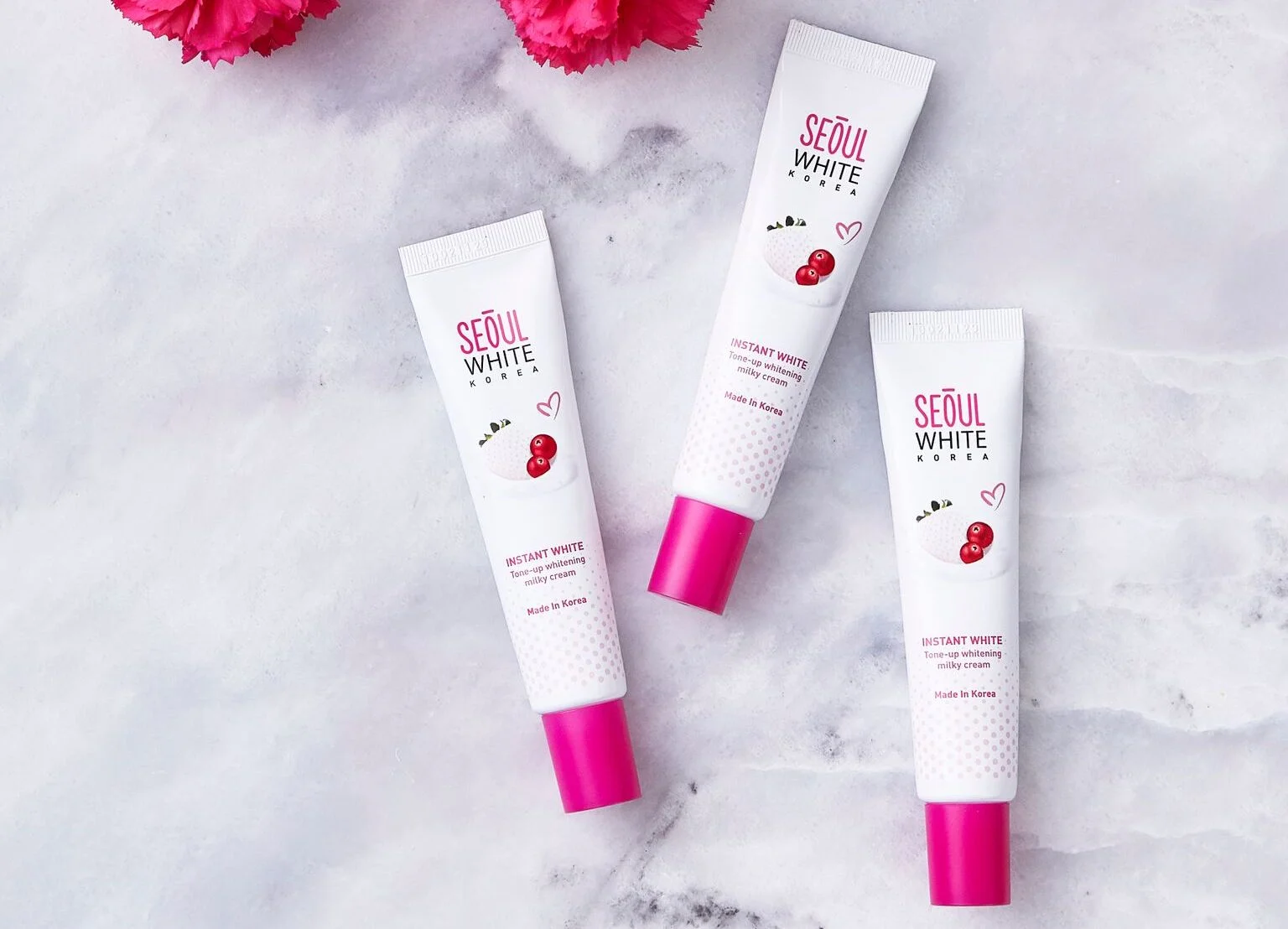 Foundation Week 6/7: Cheating Your Chok-Chok - Seoul White Korea Instant White, Tone-Up Whitening Milky Cream