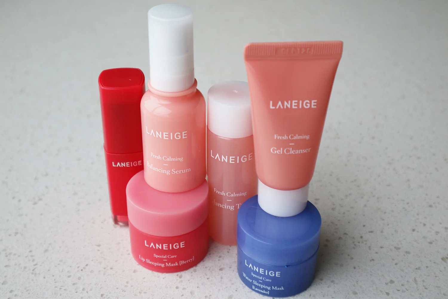 Skincare Snippets 2019-01: Laneige Fresh Calming Line