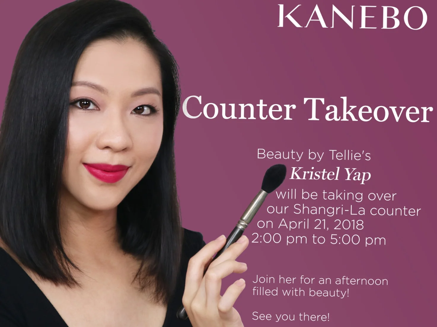 Taking over the Kanebo Counter!