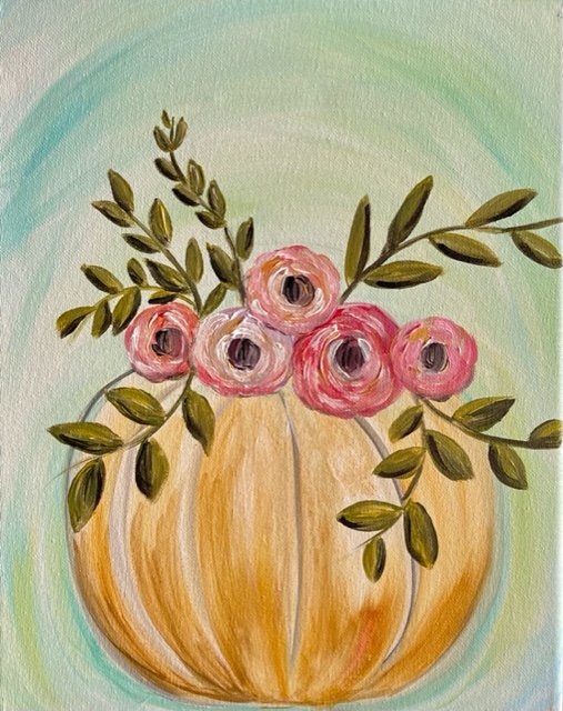 pumpkin flower vase.jpg