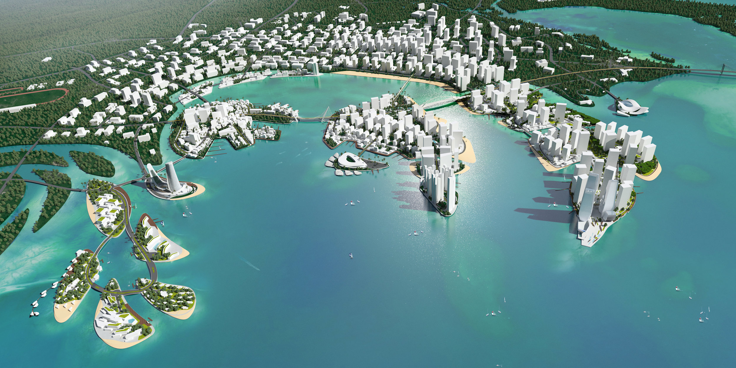 Lingshui Bay Masterplan, Hainan, China