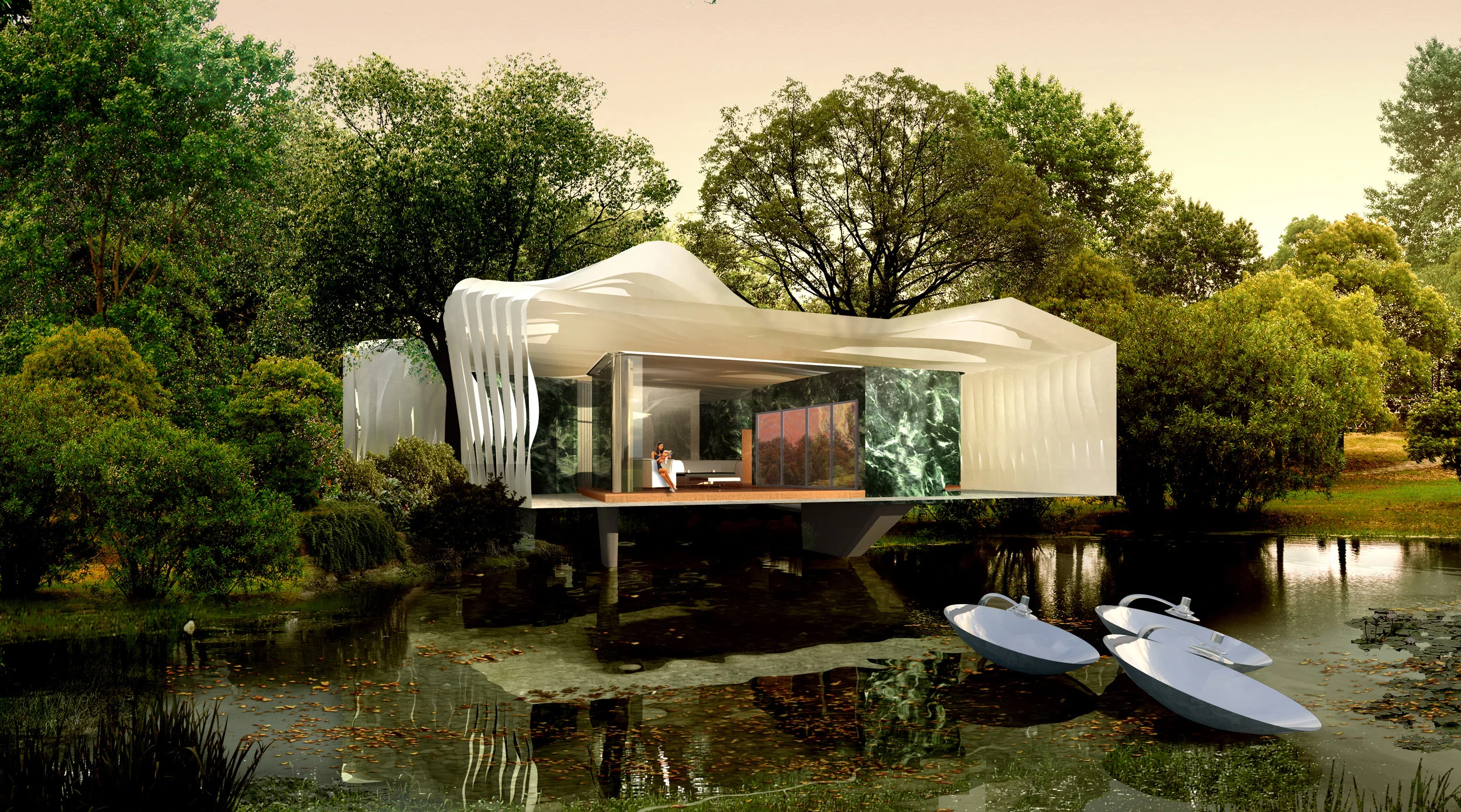 Birds Island 0-Energy House