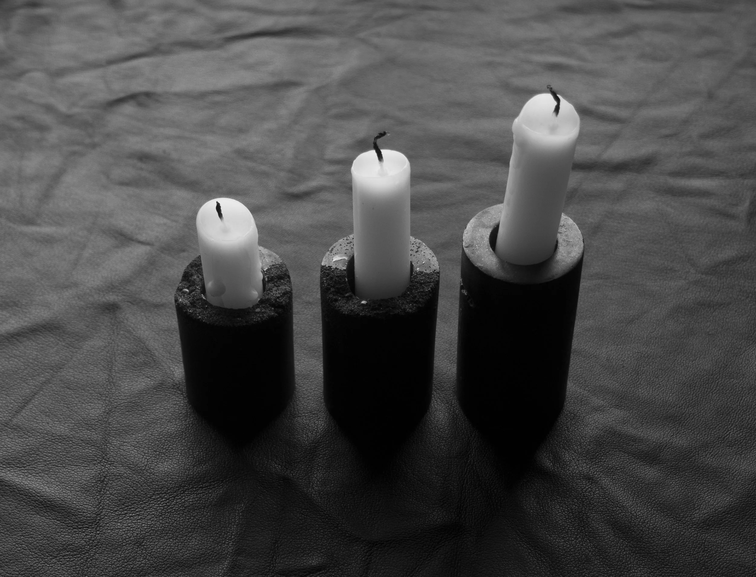 Decay II Candle Holders