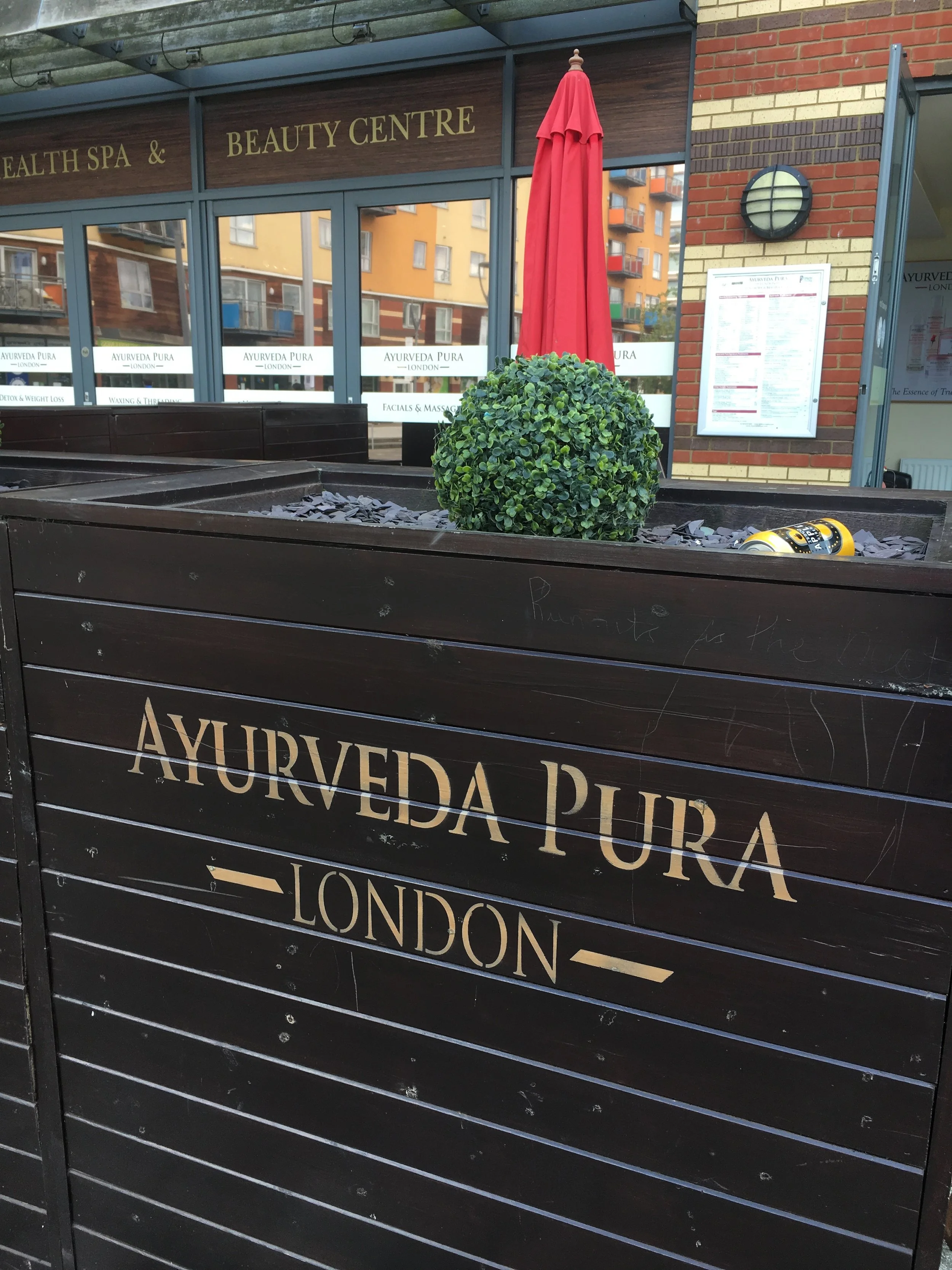 Lunch at Ayurveda Pura, London