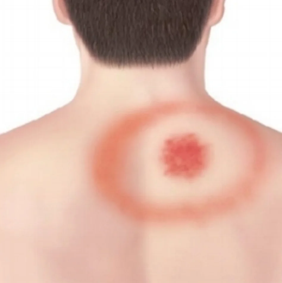 ERYTHEMA MIGRANS 'BULLSEYE RASH'