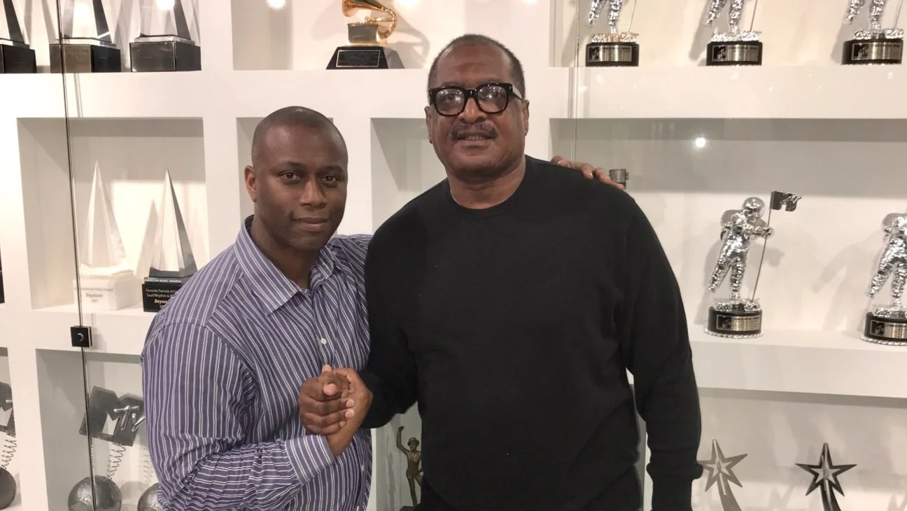 Mathew Knowles & Michael Kay Kiladejo as MePlaylist Execs in Music Business Worldwide