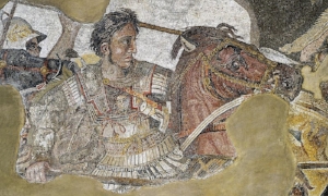 (detail from the Alexander Mosaic)