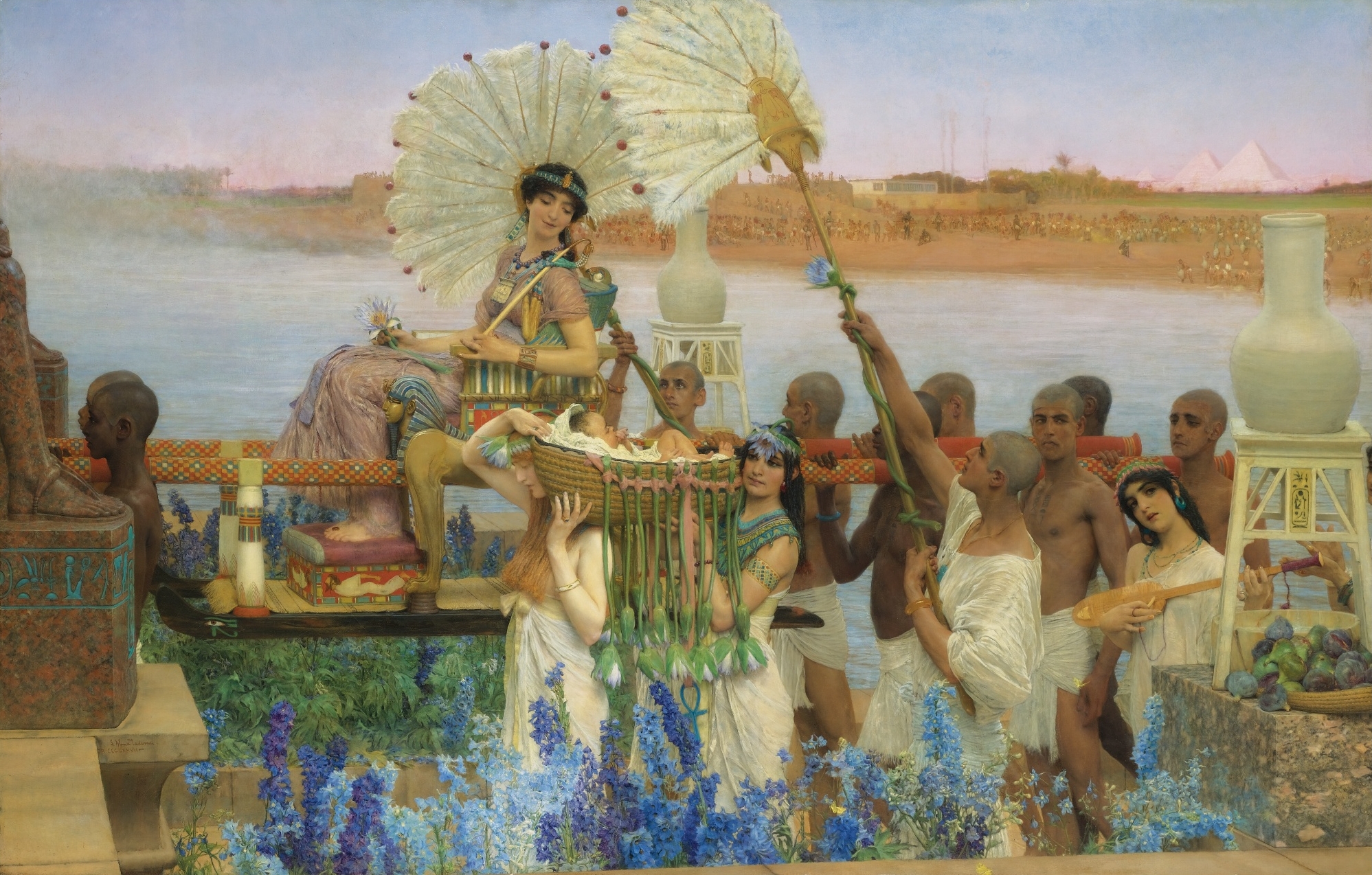 'The Finding of Moses' ~ Sir Lawrence Alma-Tadema