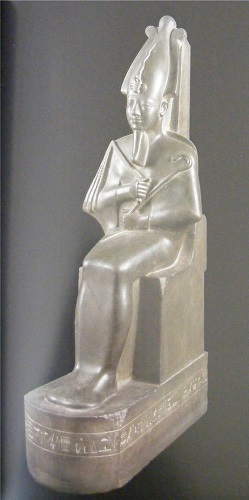 Osiris seated
