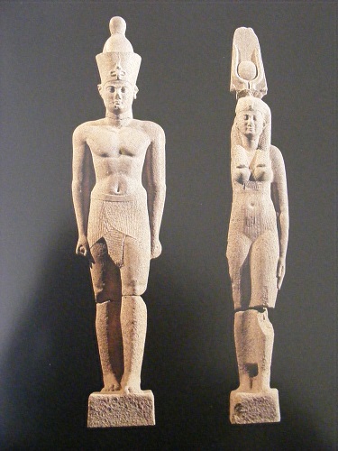 Statues of Ptolemaic king and queen, Thonis-Heracleion
