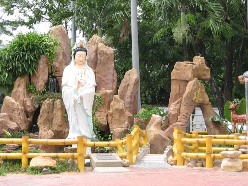 At Kuan Yin temple