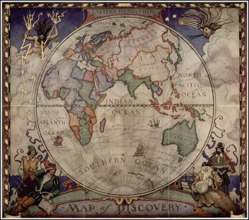 National Geographic Society mural