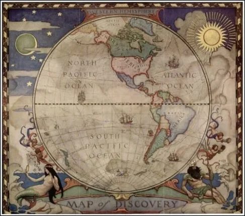 National Geographic Society mural