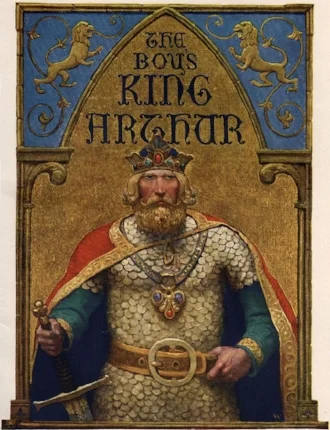 'The Boy's King Arthur' title page