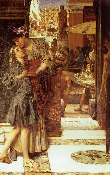 'The Parting Kiss' (1882)