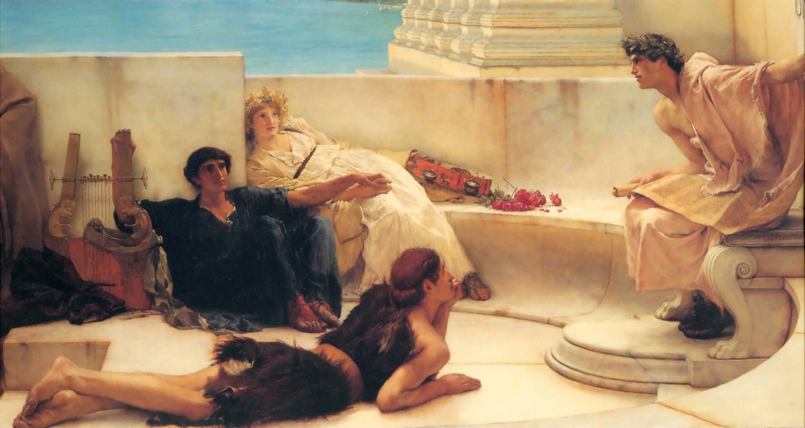 'A Reading from Homer' (1885)
