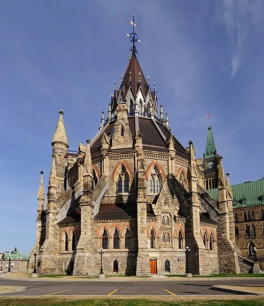 Canada's Library of Parliament (photo credit: Wladyslaw, Wikipedia user)