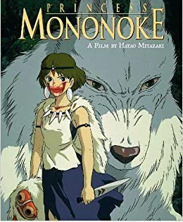 ‘Princess Mononoke’ - San and Moro, the wolf goddess